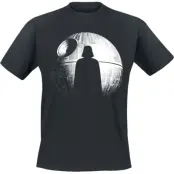 Star Wars - Disney T-shirt - Rogue One - Deathstar Silhouette - S 5XL - för Herr - svart