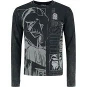 Star Wars - Disney Långärmad tröja - Dark Lord of the Sith - S XXL - för Herr - svart