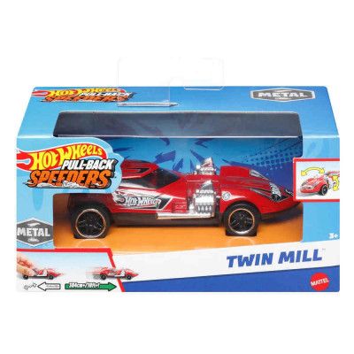 Hot Wheels Pull-Back Speeders 1:43 : Model - Twin Mill - Hot Wheels -  Leksaksaffären
