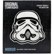 Original Stormtrooper Väggspegel - Wandspiegel - för None - vit/svart