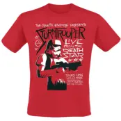 Star Wars - Disney T-shirt - Stormtrooper - Art - S XXL - för Herr - röd