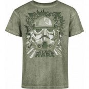 Star Wars - Disney T-shirt - Stormtrooper - S L - för Herr - grön