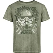 Star Wars - Disney T-shirt - Stormtrooper - S L - för Herr - grön