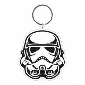 Star Wars Rubber Keychain Stormtrooper 6 cm