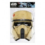 Star Wars Stormtrooper Pappmask - One size