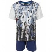 Vit och Blå Stormtrooper Pyjamas till Pojke