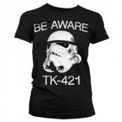 Be Aware TK-421 Girly T-Shirt, T-Shirt