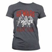 Beware - The Power Of The Dark Side Girly T-Shirt, T-Shirt