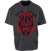 Star Wars - Disney Oversize T-shirt - Darth Maul - Sith Lord - M XXL - för Herr - skiffer