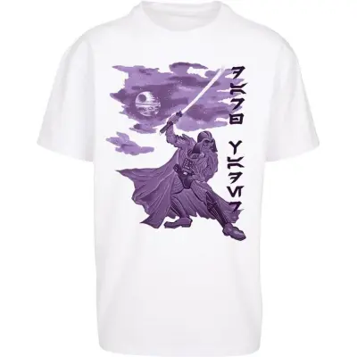 Star Wars - Disney Oversize T-shirt - Japanese - M XXL - för Herr - vit
