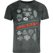 Star Wars - Disney T-shirt - Aliens - S 3XL - för Herr - flerfärgad
