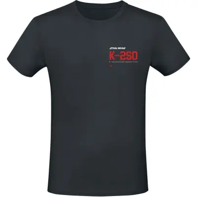 Star Wars - Disney T-shirt - Andor 2 - K2S0 - S XXL - för Herr - svart