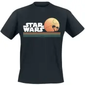 Star Wars - Disney T-shirt - Beach Club - S 5XL - för Herr - svart