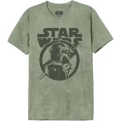 Star Wars - Disney T-shirt - Boba Fett - Profile - Logo - M XXL - för Herr - khaki