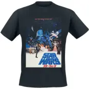 Star Wars - Disney T-shirt - Classic Poster - S XXL - för Herr - svart