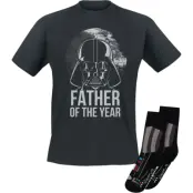 Star Wars - Disney T-shirt - Darth Vader Bundle - S XXL - för Herr - svart