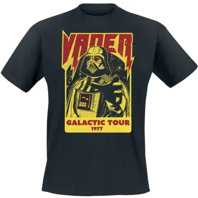 Star Wars - Disney T-shirt - Darth Vader Tour - M XXL - för Herr - svart