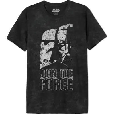 Star Wars - Disney T-shirt - Join The Force - M XXL - för Herr - svart
