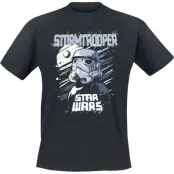 Star Wars - Disney T-shirt - Star Wars - Stromtrooper - S XXL - för Herr - svart