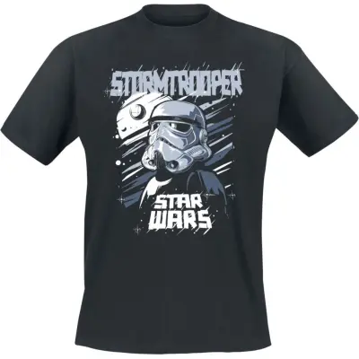 Star Wars - Disney T-shirt - Stromtrooper - S XXL - för Herr - svart