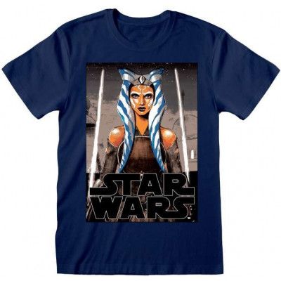Star Wars - Disney T-shirt - White Blades - L - för Dam - blå