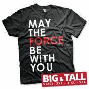 Star Wars - May The Force Be With You Big & Tall T-Shirt, T-Shirt