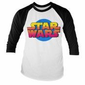 Star Wars Retro Logo Base Ball Long Sleeve Tee, Long Sleeve T-Shirt