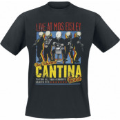 Star Wars T-shirt - Cantina Band On Tour - S 5XL - för Herr - svart