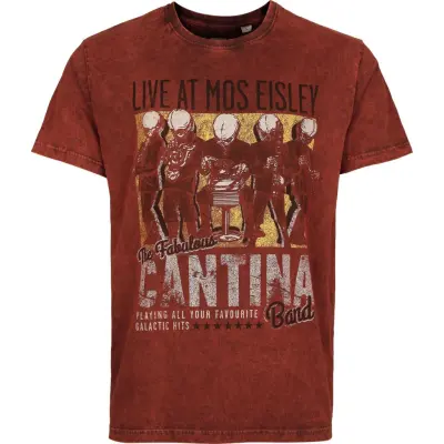 Star Wars T-shirt - Cantina Band - S 4XL - för Herr - flerfärgad