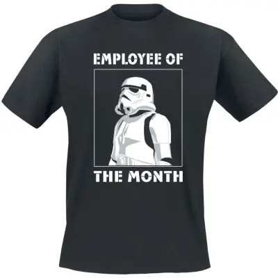 Star Wars T-shirt - Employee Of The Month - S XXL - för Herr - svart