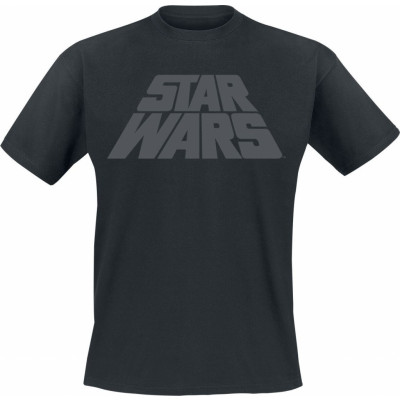 Star Wars T-shirt - Logo - M XXL - för Herr - svart