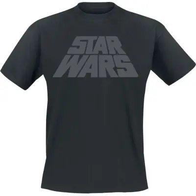 Star Wars T-shirt - Logo - M XXL - för Herr - svart