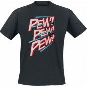 Star Wars T-shirt - PEW PEW PEW - S XL - för Herr - svart