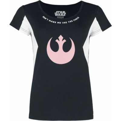 Star Wars - Disney T-shirt - S - för Dam - svart/vit