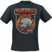 Star Wars T-shirt - Skeleton Crew - SM-33 Retro - M 3XL - för Herr - svart