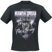 Star Wars T-shirt - This Is The Way Heavy Metal - M XXL - för Herr - svart