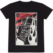 Star Wars T-shirt - Vader Frame - S XXL - för Herr - svart