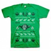 Star Wars Yodas X-Mas Knit T-Shirt, T-Shirt
