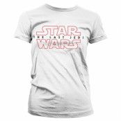 Star Wars - The Last Jedi Logo Girly Tee, T-Shirt