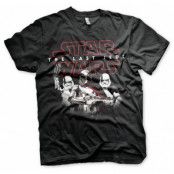 Star Wars The Last Jedi Troopers T-shirt, LARGE