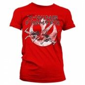 X-Wing Fighter Girly Tee, T-Shirt