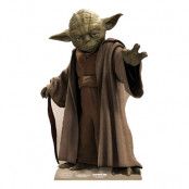 Kartongfigur Yoda Mini