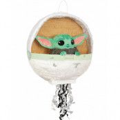 Licensierad Baby Yoda/Grogu Pull Piñata - 45 cm