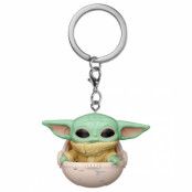 POP Pocket keychain Star Wars The Mandalorian Yoda The Child