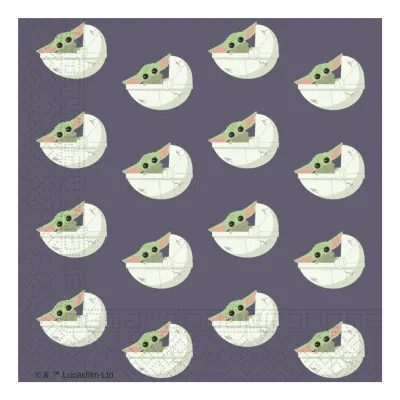 Servetter Star Wars Mandalorian - 20-pack